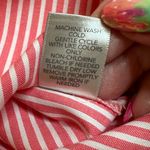 cj banks Women’s CJ.Banks Sleeveless classic button-down shirt stripe Pink/White Size XL Photo 5