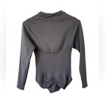 NWOT Pinsy Long Sleeve Crew Neck Butter Sculpt Seamless Shapewear Bodysuit Sz L Gray Size L Photo 3