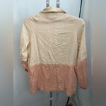 Blu Pepper Khaki and Pink Color Block Jacket Size large **missing pocket snaps** Photo 9