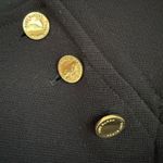 Tory Burch Women's Black Wool Blend Sleeveless Dress Small Business Casual Work Photo 4