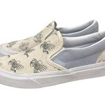 Vans Shoes Cupid Love Suede Classic Slip On White Blue Sneakers Size Women's 5 Photo 0