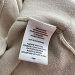 Eileen Fisher Tan Cropped Zip Up Cotton Blend Stretch Cardigan Sweater Small Photo 6