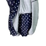 Yonique Navy Polka Dot One Piece Swimdress‎ Skirted Swimsuit Medium Blue Photo 4