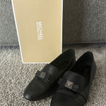 Michael Michael Kors Black Leather Shoes Size 7.5 Photo 0