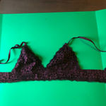 ASOS ❤️ Monki Maroon Burgundy Lace bralette Photo 2