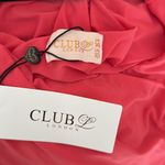 CLUB L LONDON pink Ruched Panel One Shoulder Maxi Dress Size 10 Photo 8