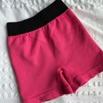 Free People  Movement Pink Ribbed Shorts NWOT Photo 6