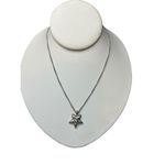 Three silver toned necklace set Photo 6