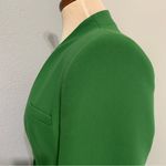 ZARA New ‎ Women Green Lapelless Fitted Blazer Size Medium Photo 11