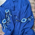 Blue Evil Eye Swim Coverup Photo 5