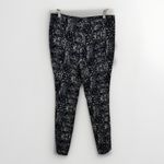 Kenar  Women's Blue Geometric Print‎ Patterned Trouser Pants Size 6 Photo 3