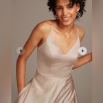 CELEBRATE DB STUDIO Timeless Satin Formal Long Gown Dress Plus Size 30 NWT Photo 1