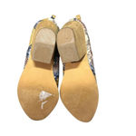 Arider Girl Faux Snakeskin Ankle Booties Size 7 Brown Photo 7