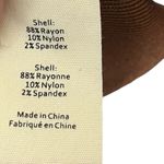 L'Agence L’AGENCE Lucas Long Cardigan Rib Knit Brown Nylon Stretch Bell Sleeves Womens S Photo 8