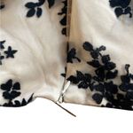 ZARA  Velvet Floral corset crop bustier corset style top medium tan and black Photo 2