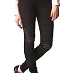 William Rast x Target Black Ponte Knit Moto Leggings Size Medium Photo 0