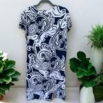 Jones New York  Navy and White Dress Medium Photo 1