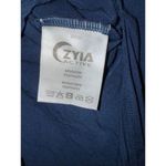 Zyia  active navy women’s activewear loose fit tank Large #718 Photo 6
