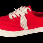 Mossimo Supply Co Red Canvas Sneakers Photo 0