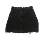 Madewell  black rigid denim a line mini skirt size 26 cute Y2K Photo 9