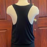 Tory Burch Black Silk Jersey Sequin Covered Front Cowl Blouson Dress EUC sz XS Photo 4