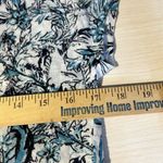 Tahari  S 100% Linen Shirt Blouse Top Floral Button Back Beach Vacation Cruise Photo 7