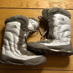 The North Face  icepick quilted boots white down 6.5 Photo 0