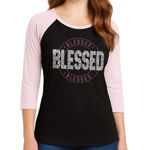 Unlisted Pink and Black Quarter Sleeve Top Medium Photo 0