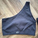 Set Active Sculptflex Leggings And One Shoulder Bra Concrete Jungle Sz Small Photo 1