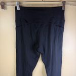 Halara  Size Large Black Athletic Leggings High Waist Side Pocket Activewear Photo 3