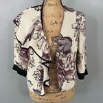 Sz 44/ XL Antonio Marras 100% Viscose Ruffle Blazer $1,675.22 MSRP Purple Photo 2