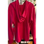 Bally Total Fitness  Hoodie Women's‎ Heather Bright Rose Pullover Photo 3