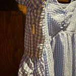 SheIn blue and white gingham dress Photo 1