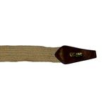 Vintage Handmade Calderon Woven Wonder Belt Leather Accents Brown Photo 2