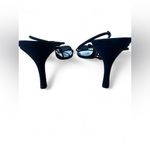 Stuart Weitzman Evening Dress Shoes, Size 8.5 satin and crystal embellishment Photo 2