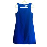 Eliza J ā Bow Shoulder Sheath Dress Cobalt Blue Size 8 NWT Photo 1