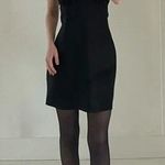 Misha Collection Shirred Bust Mini Slip Dress Black Size 4 Photo 1
