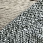 Obey NWT Propaganda Silver Lining Metallic Raglan Pullover Sweater | Silver XXS Photo 3