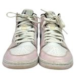 Nike  Air Jordan Mid Barely Rose White Pink Lace Up Athletic Sneaker Shoes Size 6 Photo 1