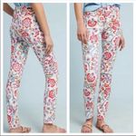 Pilcro and the Letterpress Anthro  Floral Mid Rise Jeans Photo 1