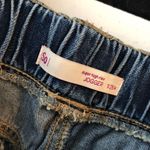 SO  Women's Blue Super High Rise Drawstring Waist Cotton Denim Jogger Size 1/25 Photo 2