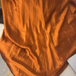 2
Obando collective copper orange silky one shoulder sleeveless maxi long Photo 5