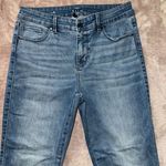 White House | Black Market WHBM Beaded Denim Slim Crop Pants Size 6 Photo 1