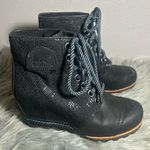 Sorel 1964 Premium Wedge Casual Boot Black Size Sz6 Photo 3