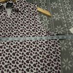 NWT Belyn Key Cutaway Sleeveless Golf Polo Tank Stem Floral White Pink Small Photo 9