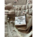 VTG 90s Y2K Nouveau Monde Tan South Western Pattern Faux Suede Long Skirt XL Photo 5