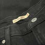 Levi's NWT  High Waisted Mom Jeans Flash Black 32X27 Photo 5