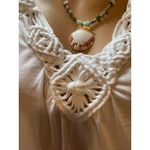 White Stag  top with Macramé at bust Photo 1