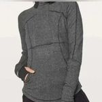 Lululemon  Gray Full Zip Training Jacket Sweater Two Tone Running Yoga Track Photo 0