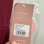 Birdy Grey  Doris Chiffon Ruffle Sleeveless Bridesmaid Dress in Cabernet Sz S NEW Photo 9
